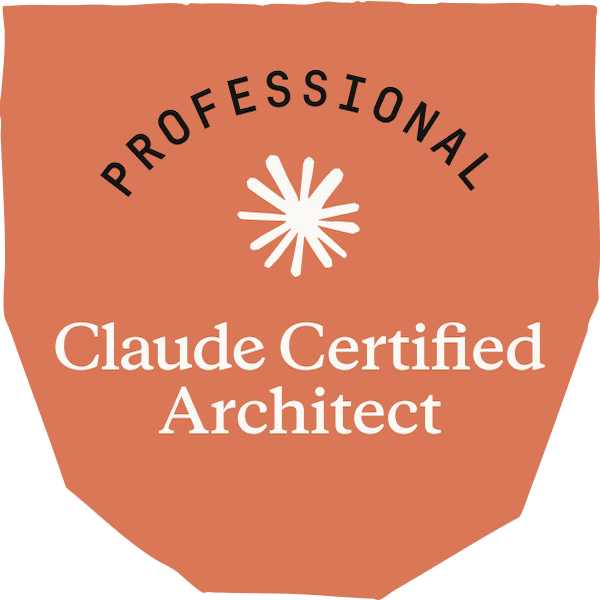 Claude Certified Architect (Professional) badge